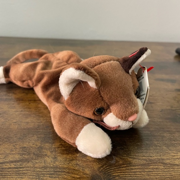 Ty Beanie Baby * Pounce the Cat * Date of birth: Aug 28, 1997 * - Picture 8 of 9